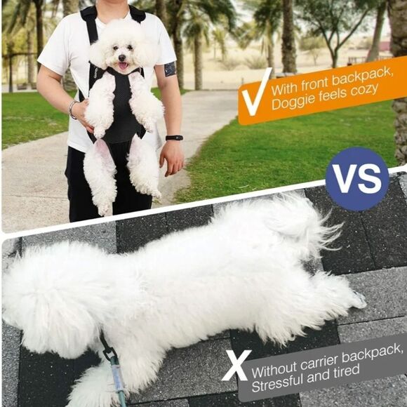 Black Dog Carrier Backpack - Picture 5 of 9